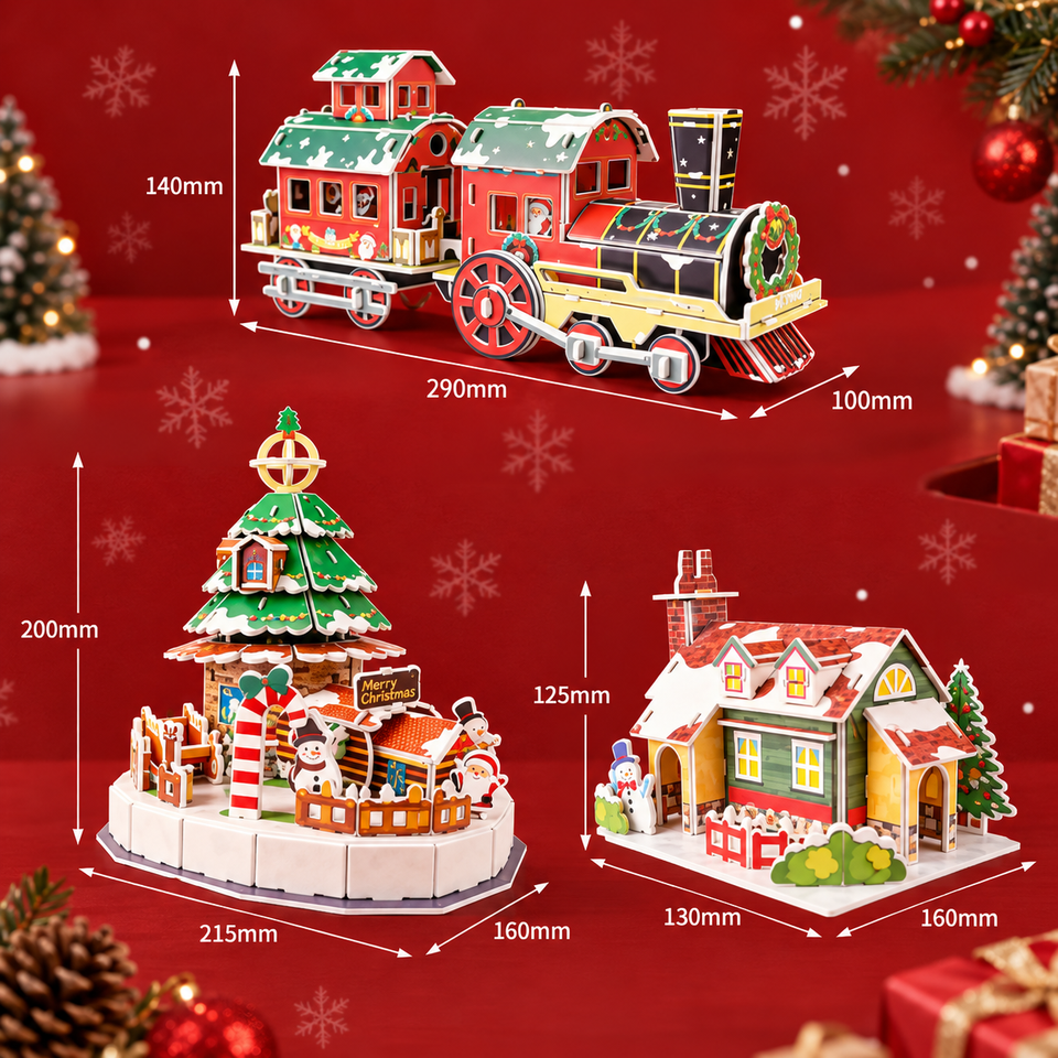 SantaExpress – Feestelijk & Creatief – Kerst Bouwset