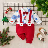 Mini Fashion™ - Zacht Materiaal - Baby Kerstkostuum