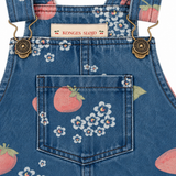 DenimCharm – Vrolijk & Comfortabel – Kinder Tuinbroek met Speelse Print