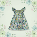 Floral Dress – Licht & Luchtig – Meisjes Flutter Sleeve Jurk