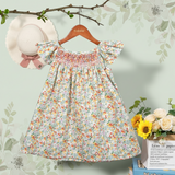 Floral Dress – Licht & Luchtig – Meisjes Flutter Sleeve Jurk