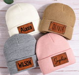 Mini Fashion™ - Eigen lettertype - Gepersonaliseerde Beanie Muts