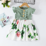 Garden Dress – Zomer & Fris – Meisjes Bloemen Jurk