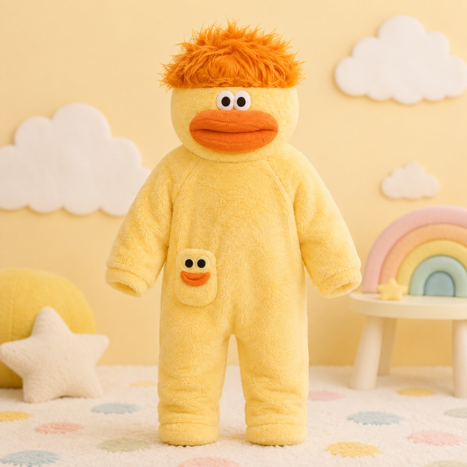 LittleMonster – Comfortabel & Schattig – Kinder Onesie met Grappig Monsterontwerp