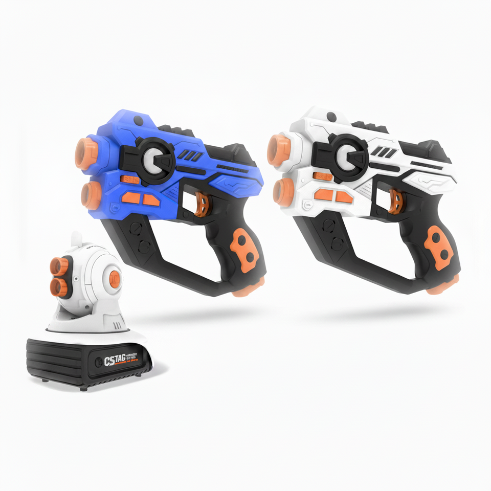 TargetPro – Competitief & Avontuurlijk – Lasergevecht Pistolen Set