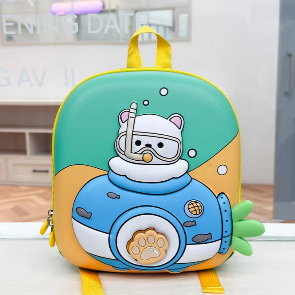 KiddoPack – Schattig & Praktisch – Kinder Rugzak met Lichtgevende Poot