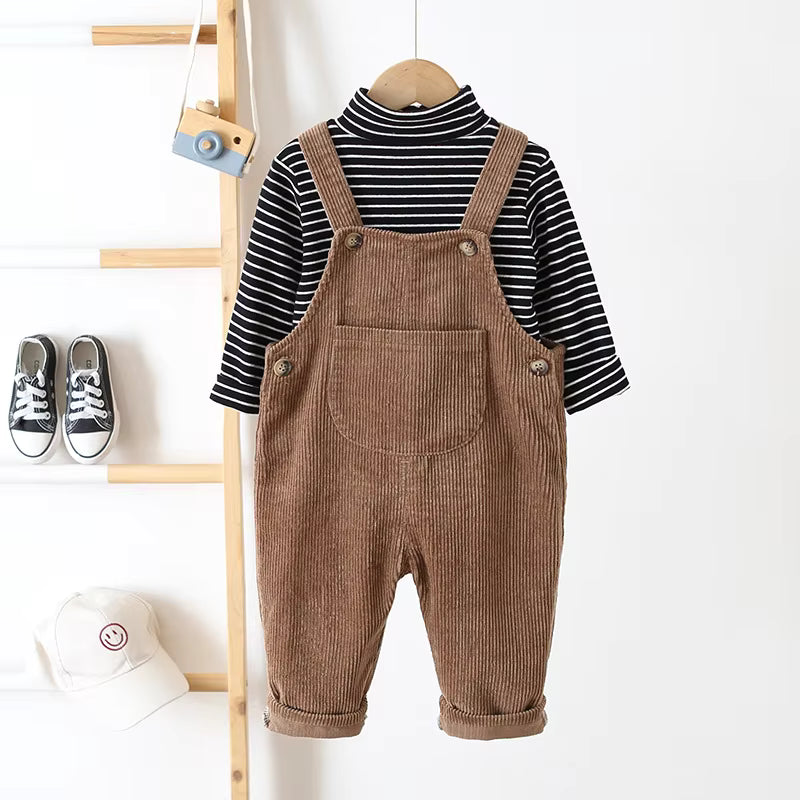 TinyTrend – Comfortabel en stijlvol – Ribstof Tuinbroek
