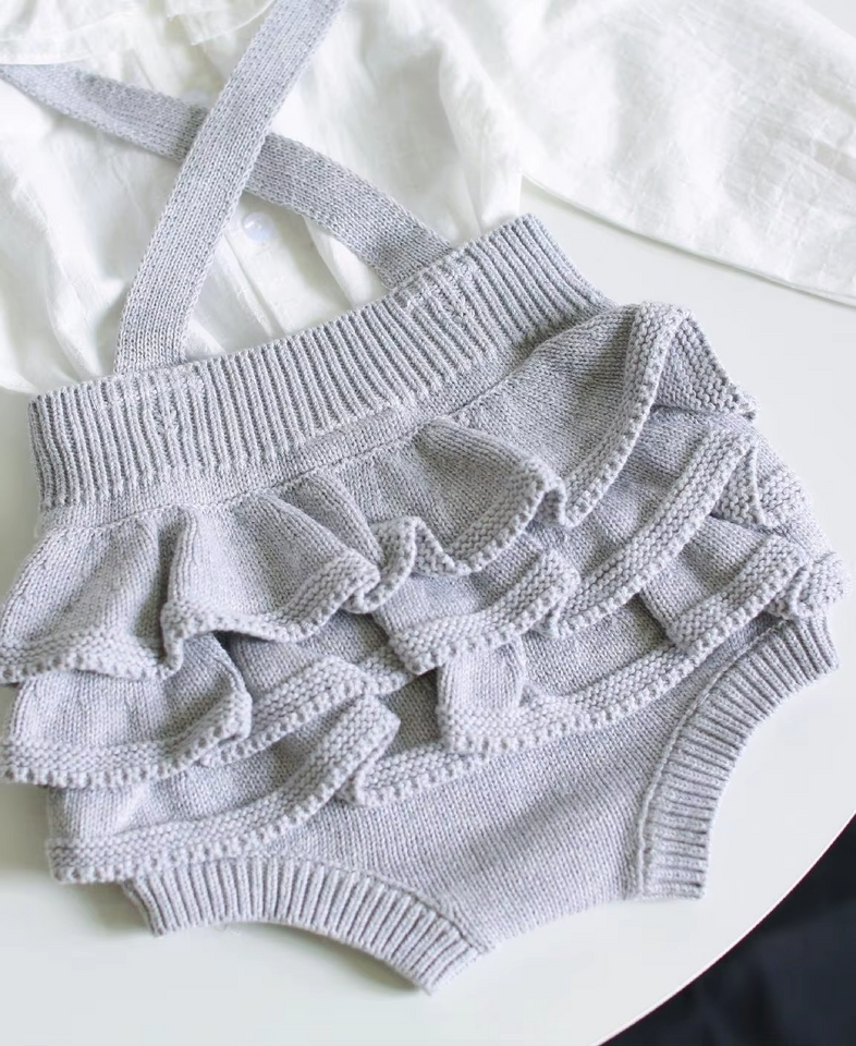 Mini Fashion™ - Schattige Gebreide Babyromper