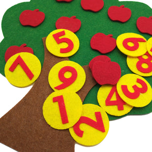 Felt Math Tree™ - Fruitige getallenjacht - Vilten Rekenhulpje