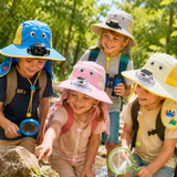 HappyShade – Zonbescherming & Koeling – Kinder Zomer Hoed met Ventilator