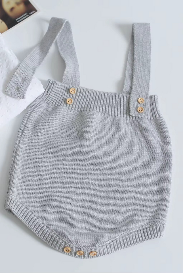 Mini Fashion™ - Schattige Gebreide Babyromper