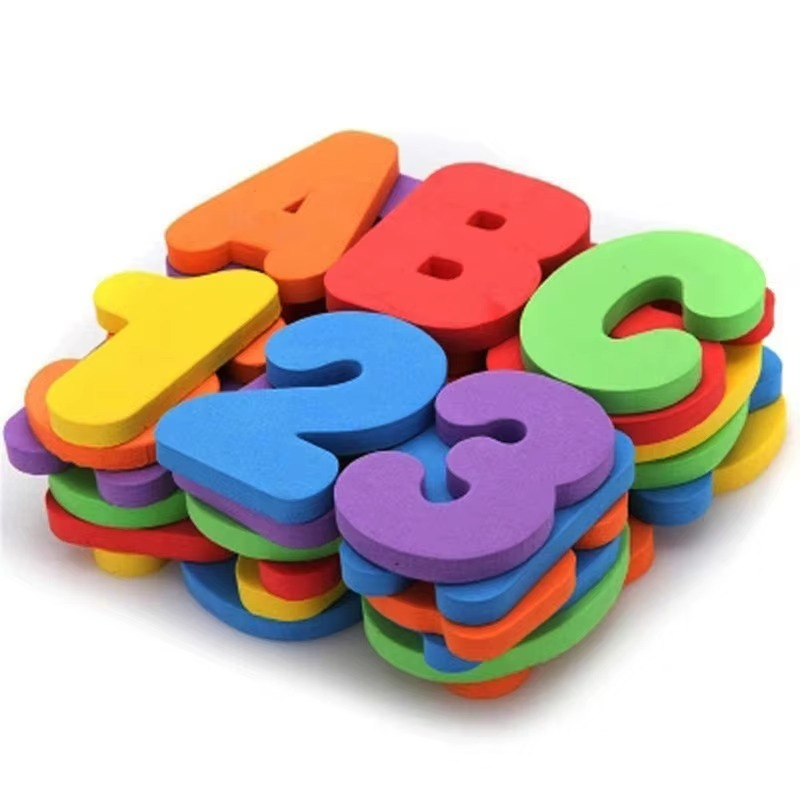 Bath Letters & Numbers™ - Leerzaam & Leuk - Kleurrijke Badletters & Ci ...