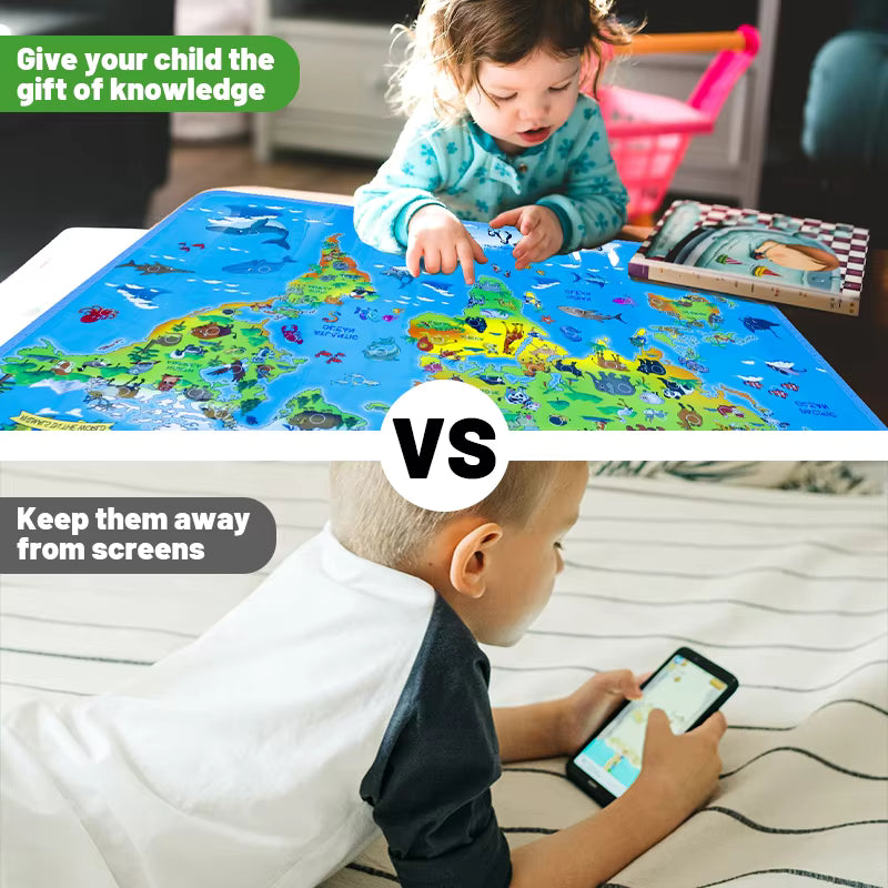 LittleExplorers – Leren & Spelen – Dieren wereldkaart