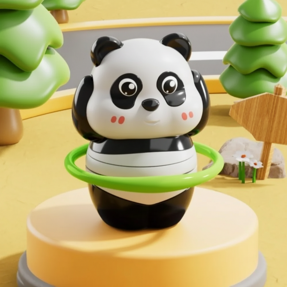 PandaPlay – Leuk  & Actief – Opwindbaar Panda Speeltje