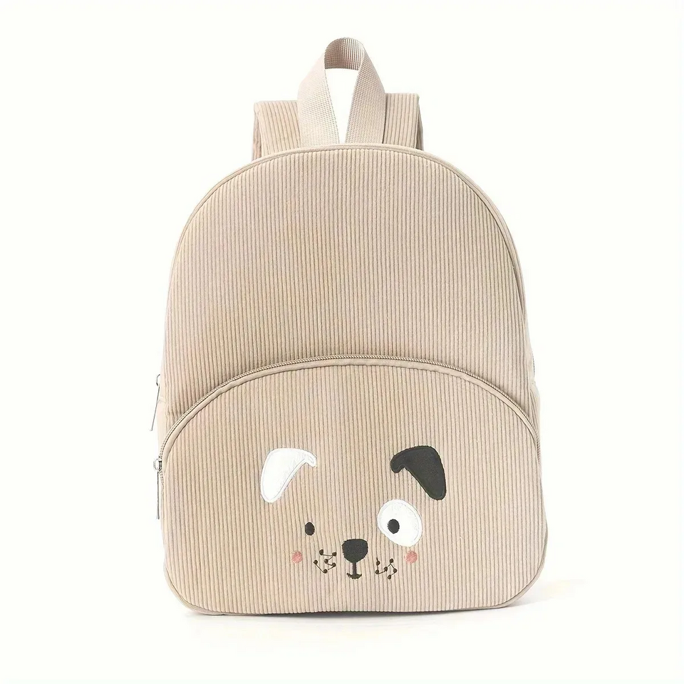 MyLittleBag – Persoonlijk & Schattig – Gepersonaliseerde Kinder Rugzak met Naam en Dierenprint