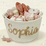 CuddleBasket – Schattig & Persoonlijk – Gepersonaliseerde Luiermand