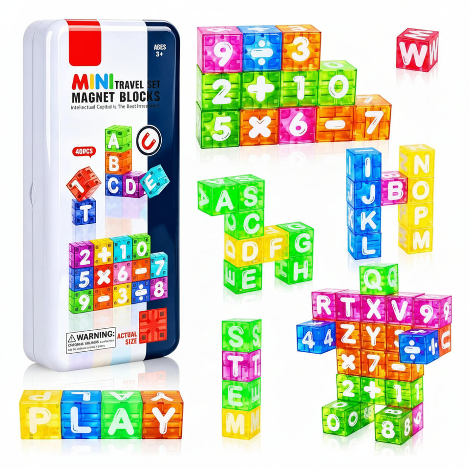 LearnCube – Educatief & Interactief – Magnetische Letter- en Rekenkubussen