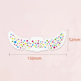 PartyFreckles – Kleurrijk & Feestelijk – Tijdelijke Gezichtsstickers (set van 6)