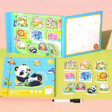 SmartMatch – Speels & Leerzaam – Magnetisch 2-in-1 teken- en puzzelboek