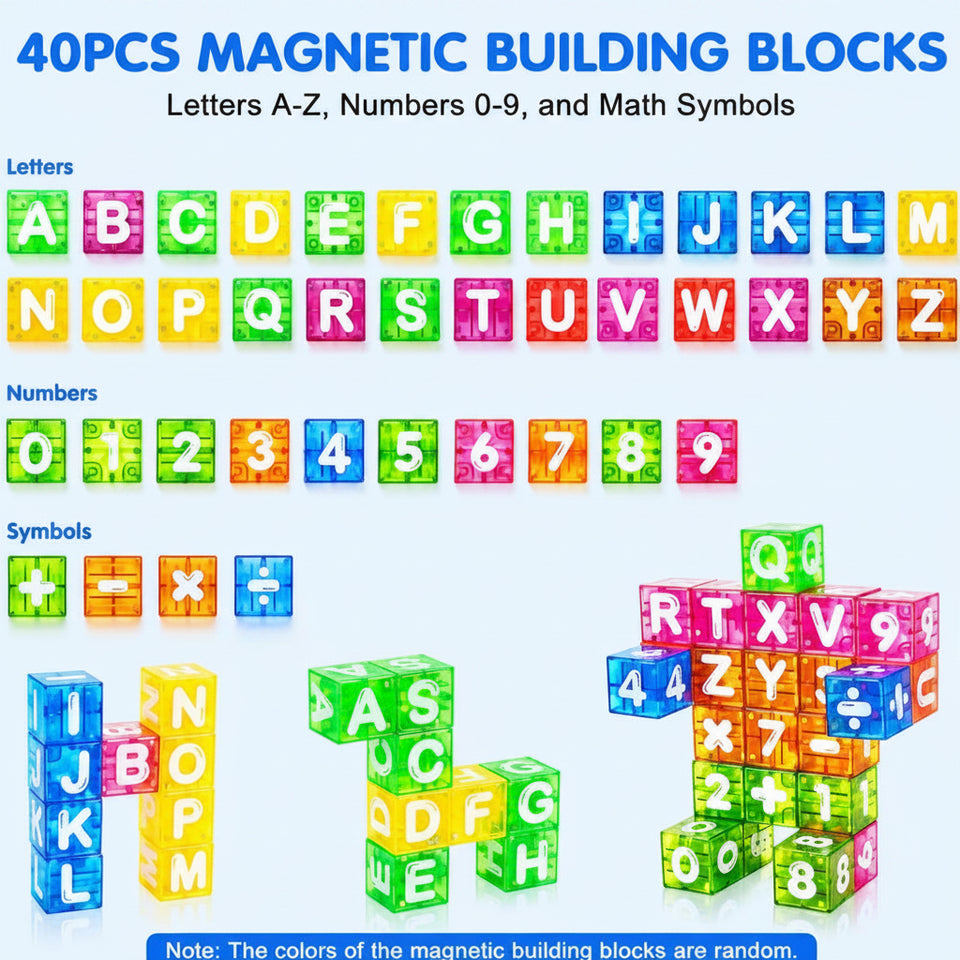 LearnCube – Educatief & Interactief – Magnetische Letter- en Rekenkubussen
