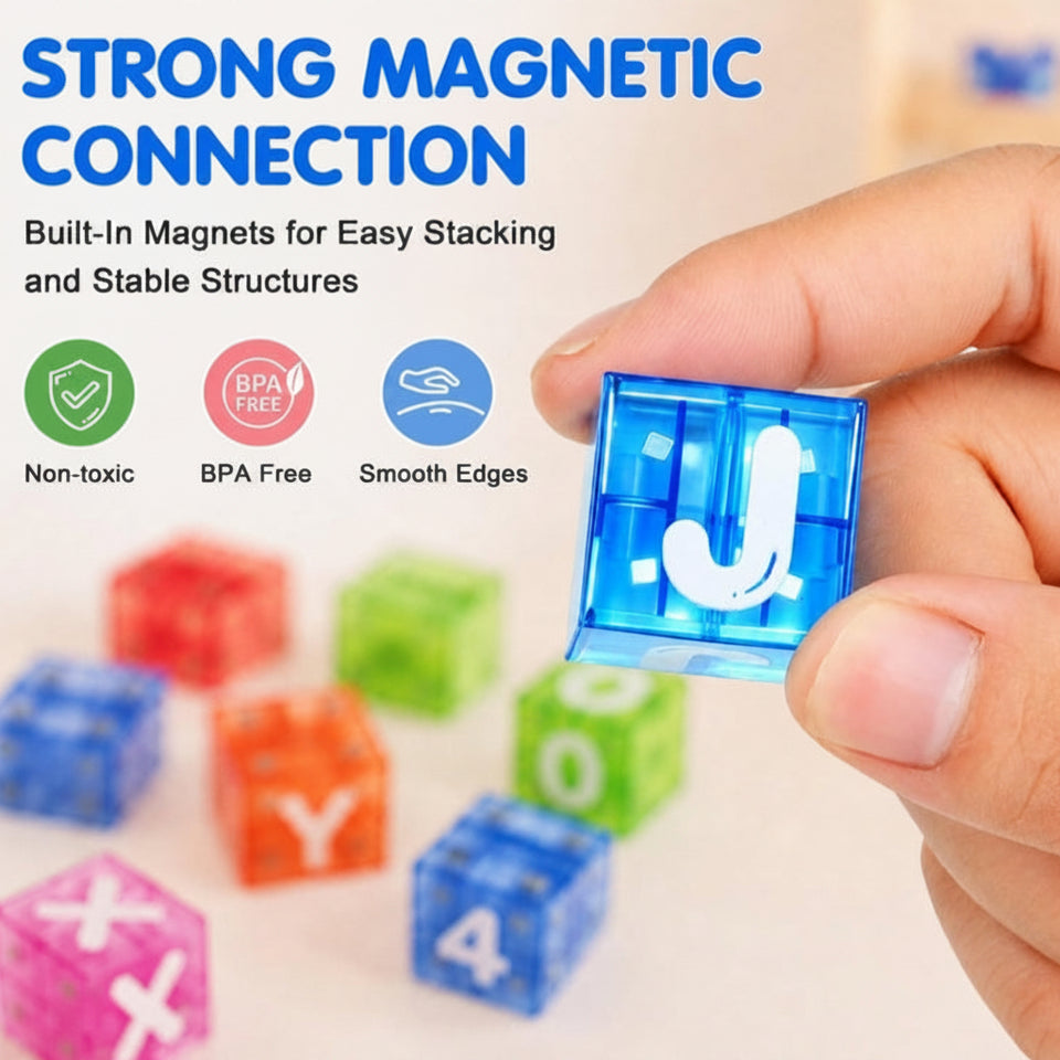 LearnCube – Educatief & Interactief – Magnetische Letter- en Rekenkubussen