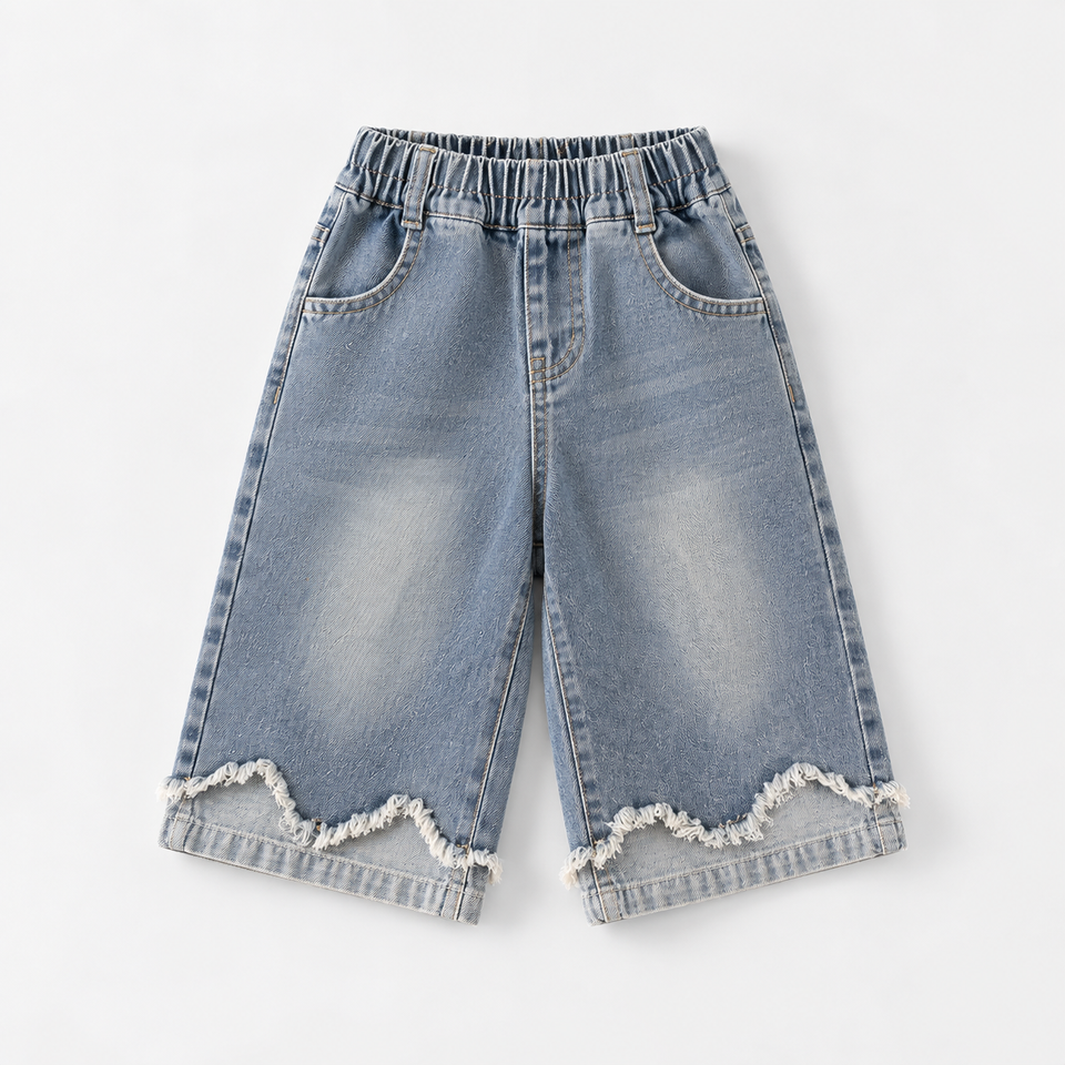 DenimBelle – Trendy & Schattig – 3-Delige Kinder Set met Denim