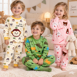 SleepBuddy – Zacht & Comfortabel – Kinder Pyjamaset met Lange Mouwen