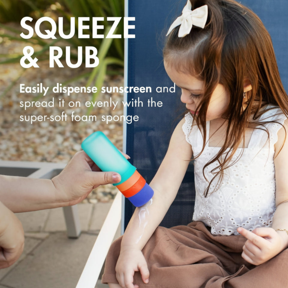 SunnyKids – Kindvriendelijk & Veilig – Hervulbare Zonnebrandcrème Applicator