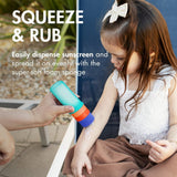 SunnyKids – Kindvriendelijk & Veilig – Hervulbare Zonnebrandcrème Applicator