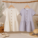 LunaDress – Elegant & Luchtig – Kinder Jurk met A-Lijn Pasvorm