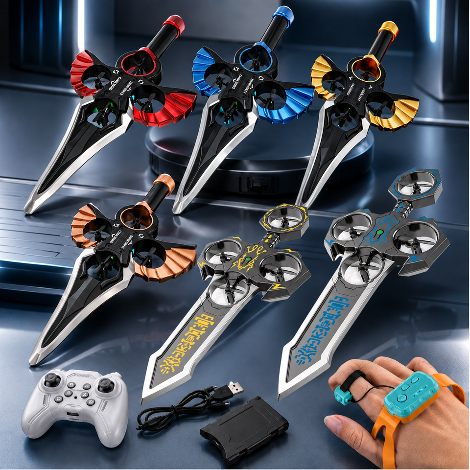 AirBlade – Speels & Interactief – RC Vliegend Speelgoed met Zwaarddesign