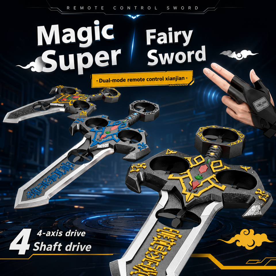 AirBlade – Speels & Interactief – RC Vliegend Speelgoed met Zwaarddesign