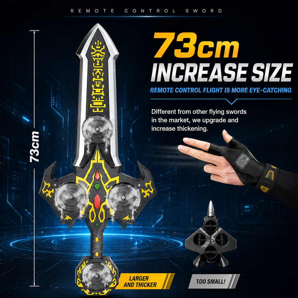 AirBlade – Speels & Interactief – RC Vliegend Speelgoed met Zwaarddesign