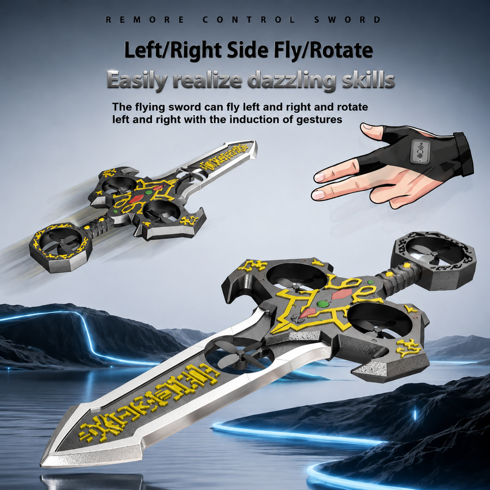AirBlade – Speels & Interactief – RC Vliegend Speelgoed met Zwaarddesign