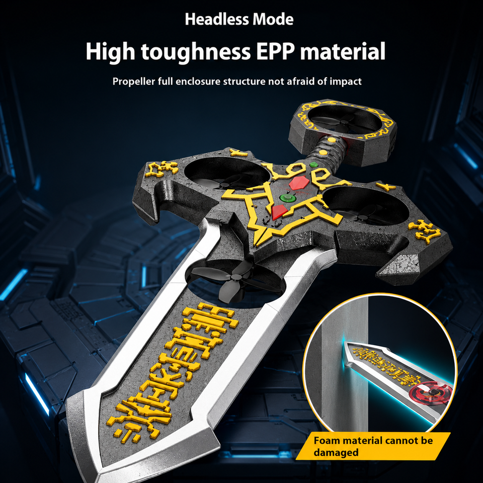 AirBlade – Speels & Interactief – RC Vliegend Speelgoed met Zwaarddesign
