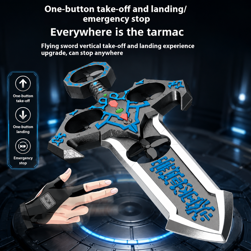 AirBlade – Speels & Interactief – RC Vliegend Speelgoed met Zwaarddesign