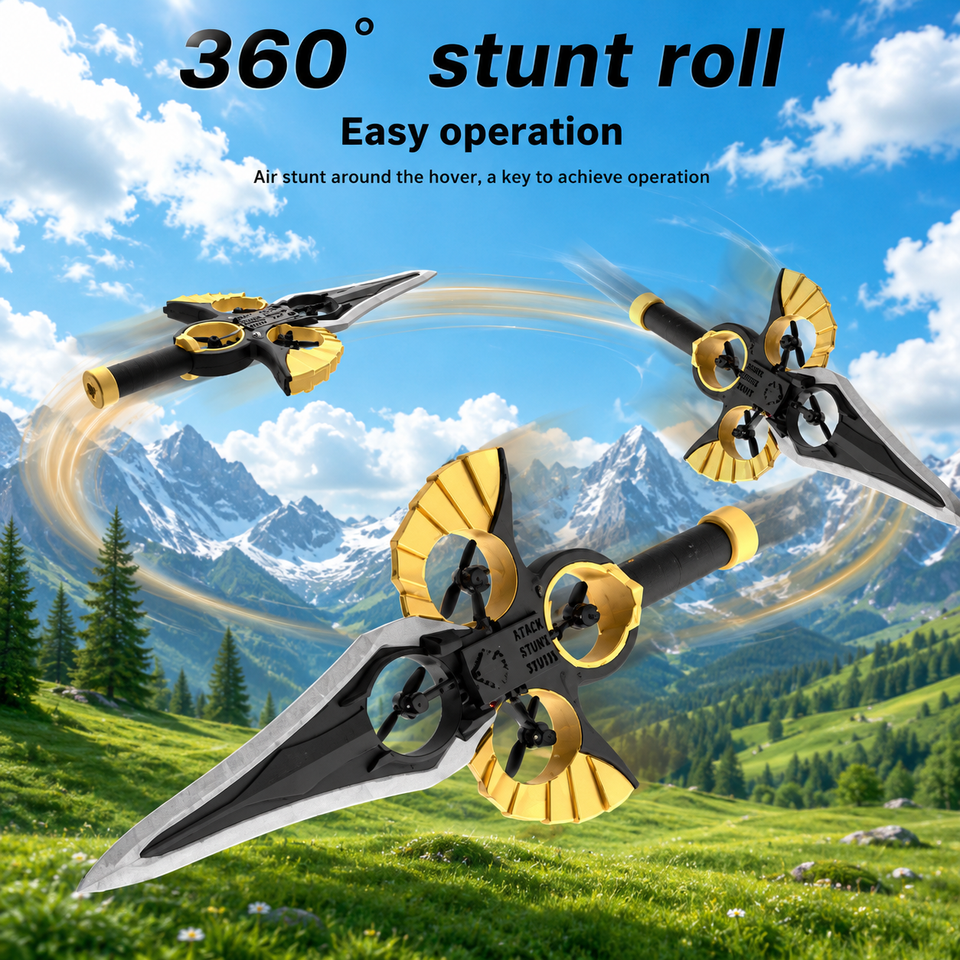 AirBlade – Speels & Interactief – RC Vliegend Speelgoed met Zwaarddesign