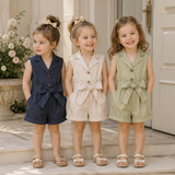 LittleLady – Elegant & Trends – Jumpsuit met Strik Tailleband