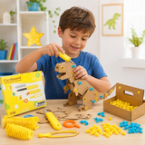 CardboardMaster – Speels & Ontwikkelend – Knutsel Bouwpakket voor Karton