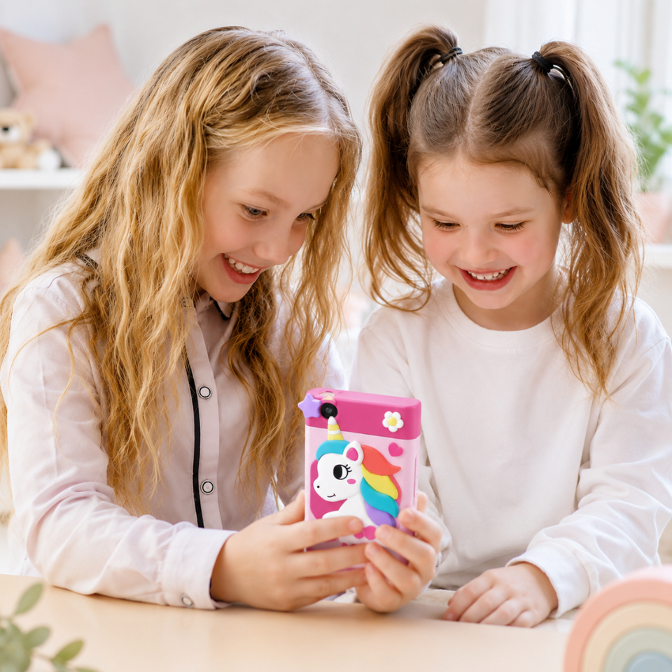 KiddoPhone – Educatief & Interactief – Kinder Smartphone met Camera en Spellen