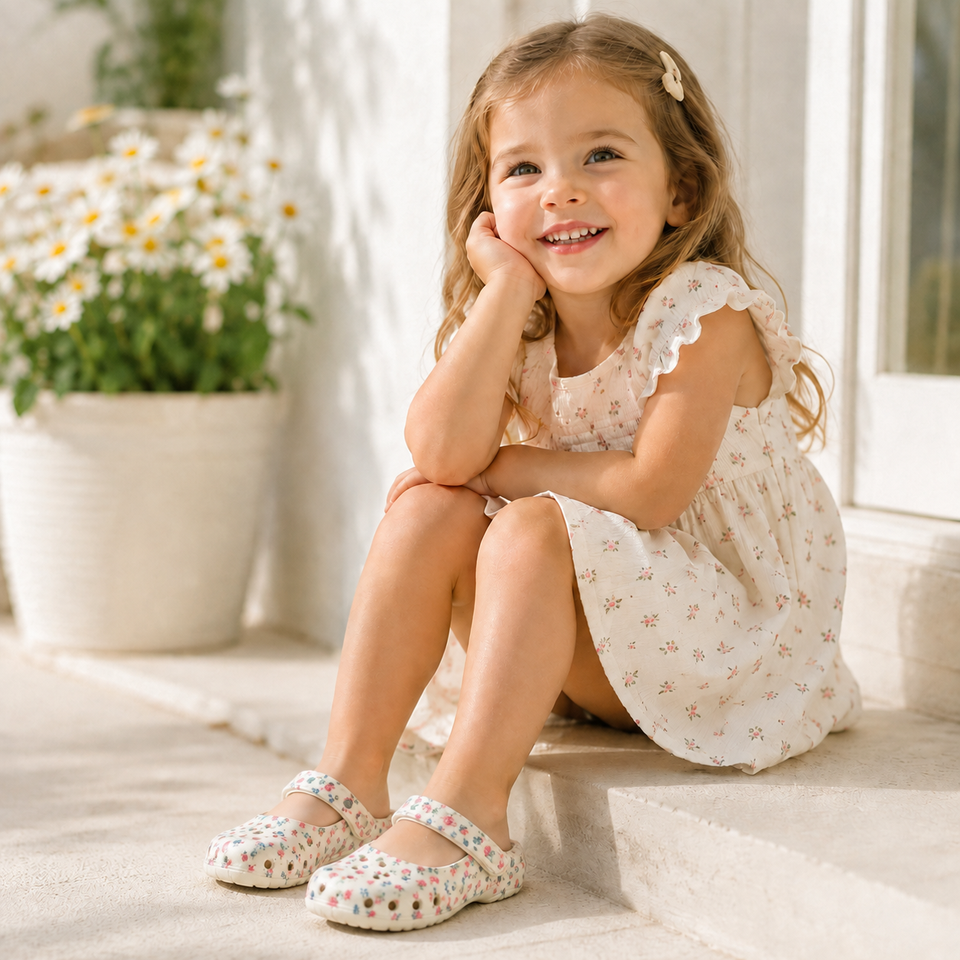 FlowerFeet – Elegant & Comfortabel – Bloemen Sandalen