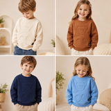 LittleCloud – Comfortabel & Knus – Sweater met 3D Berenmotief