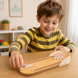 MiniStrike – Gezellig & Interactief – Houten Tafel Bowling Spel