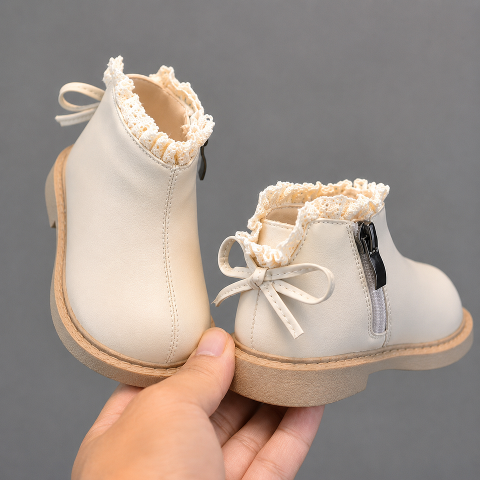 Mini Fashion™ - Warm & Classic - Leren Laarsjes