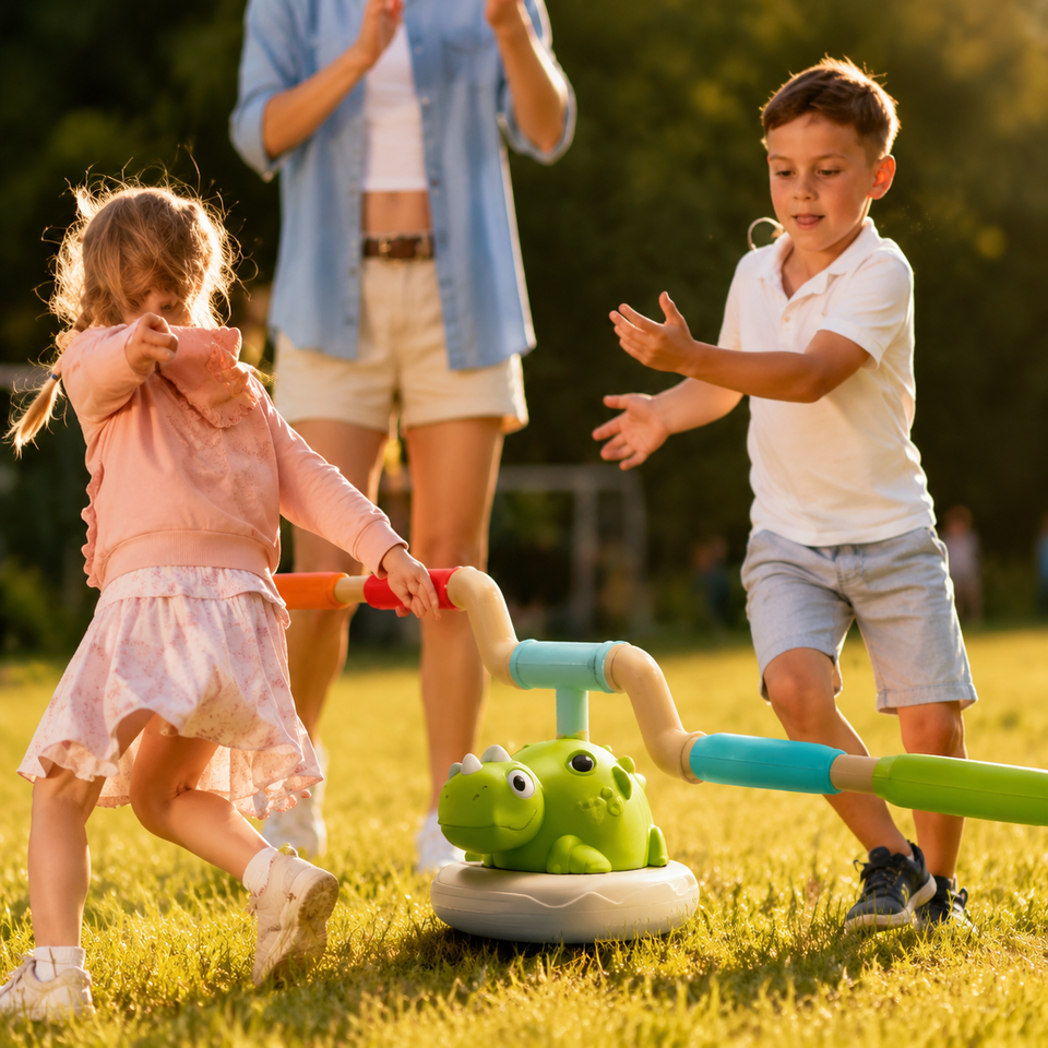 Dino Fun Set™ - Drie-in-één Avontuur! - Activiteit Speelgoed