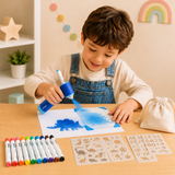 PaintBuddy – Creatief & Educatief – Draagbare Airbrush Tekenset