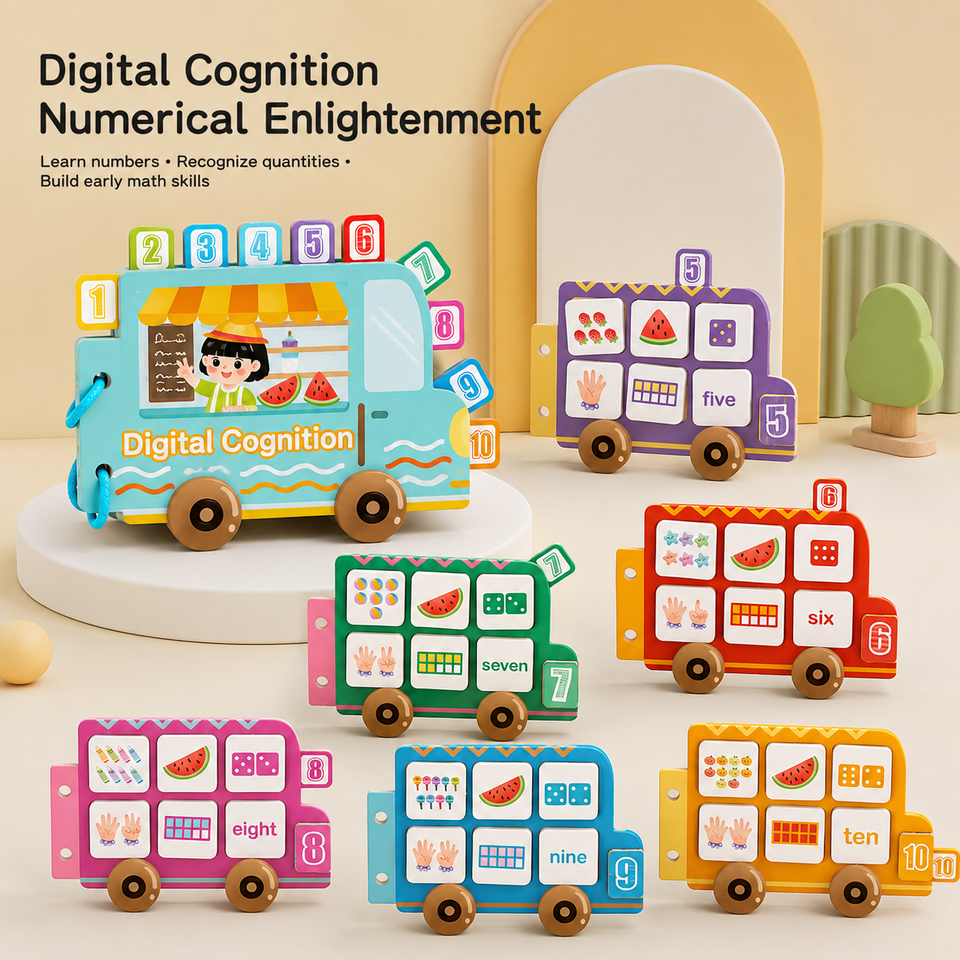 SmartCount – Educatief & Speels – Cijferboek met Telactiviteiten