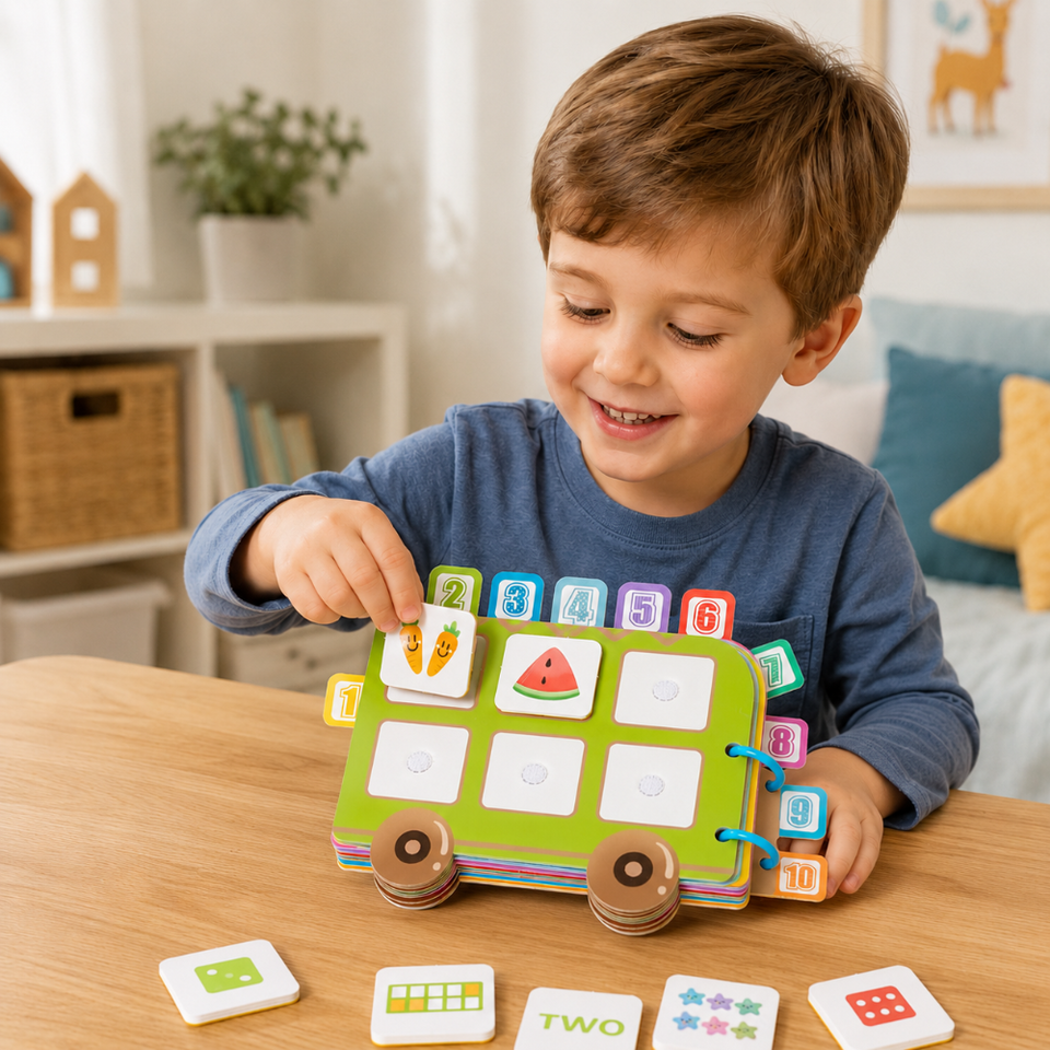 SmartCount – Educatief & Speels – Cijferboek met Telactiviteiten