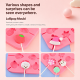 SweetPop – Bewust Trakteren – Siliconen Lollymallen Set