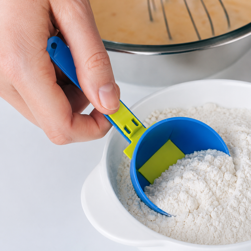 PourPerfect – Keuken & Maatwerk – Maatbeker Lepel en Trechter
